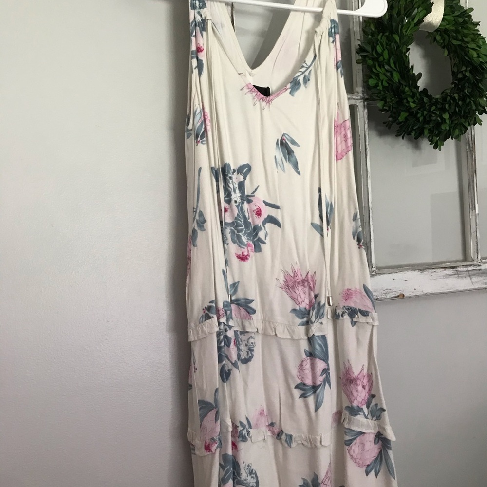 Minkpink White Floral Dress